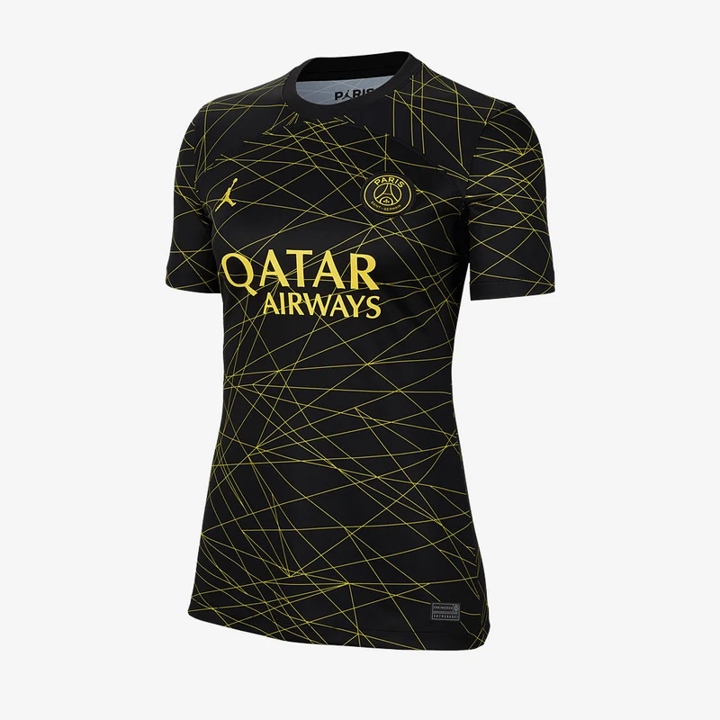 Maillot Fourth Jordan x PSG 22/23 Dri-Fit Stadium MC pour Femme