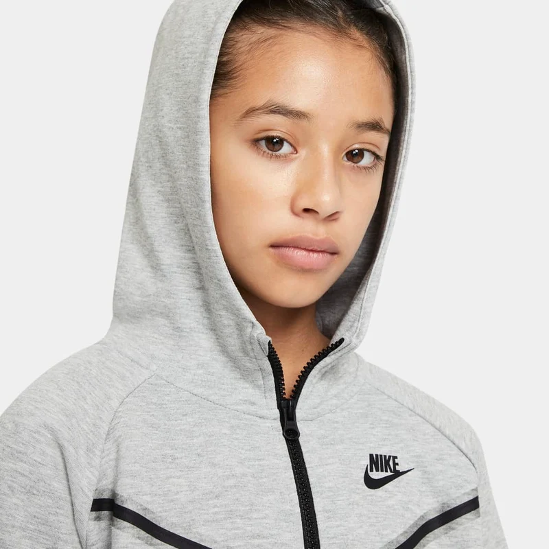 Nike Sportswear Older Girls Tech Fleece Full-Zip Hoodie (8-15Y)