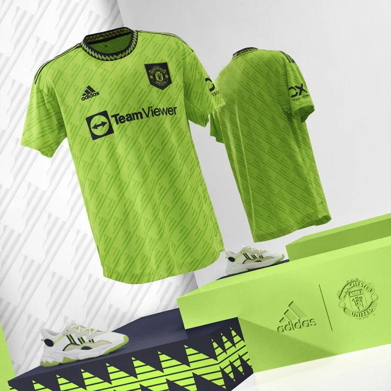 Maillot adidas Manchester United 22/23 Authentic Troisième