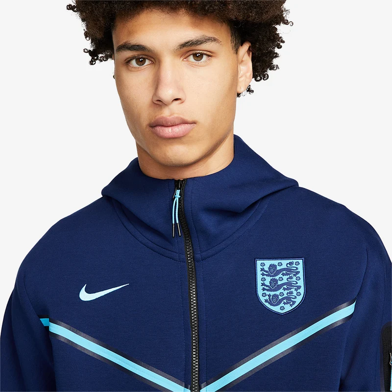 Nike England 2023 NSW Tech Fleece Full Zip Hoodie