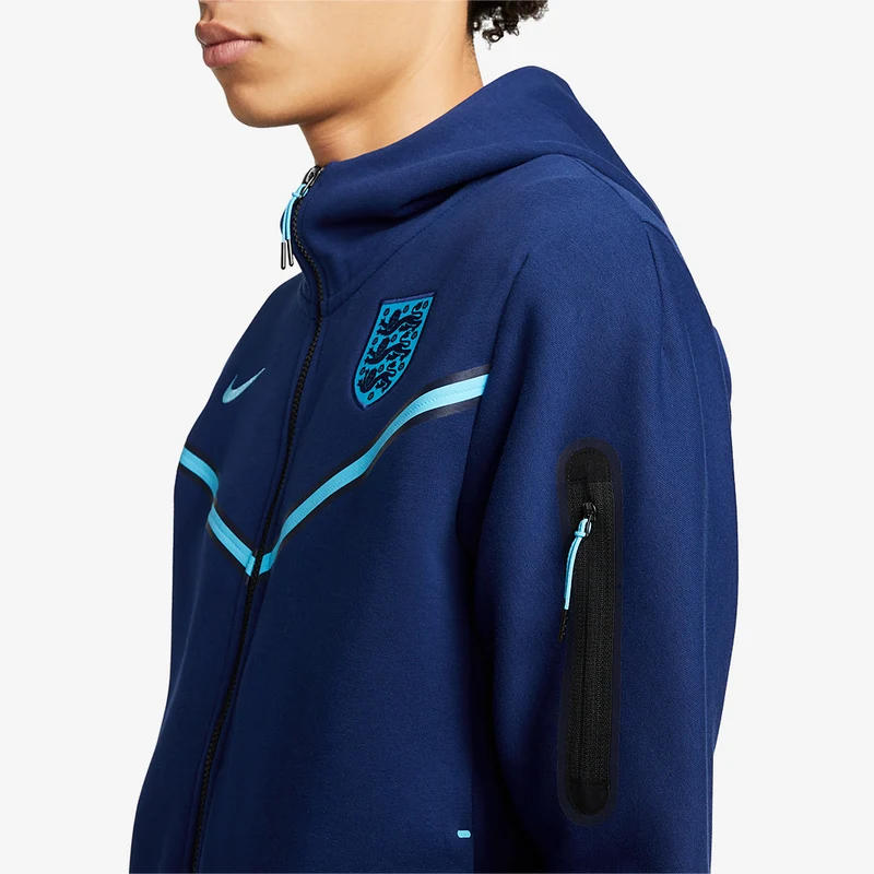 Nike England 2023 NSW Tech Fleece Full Zip Hoodie