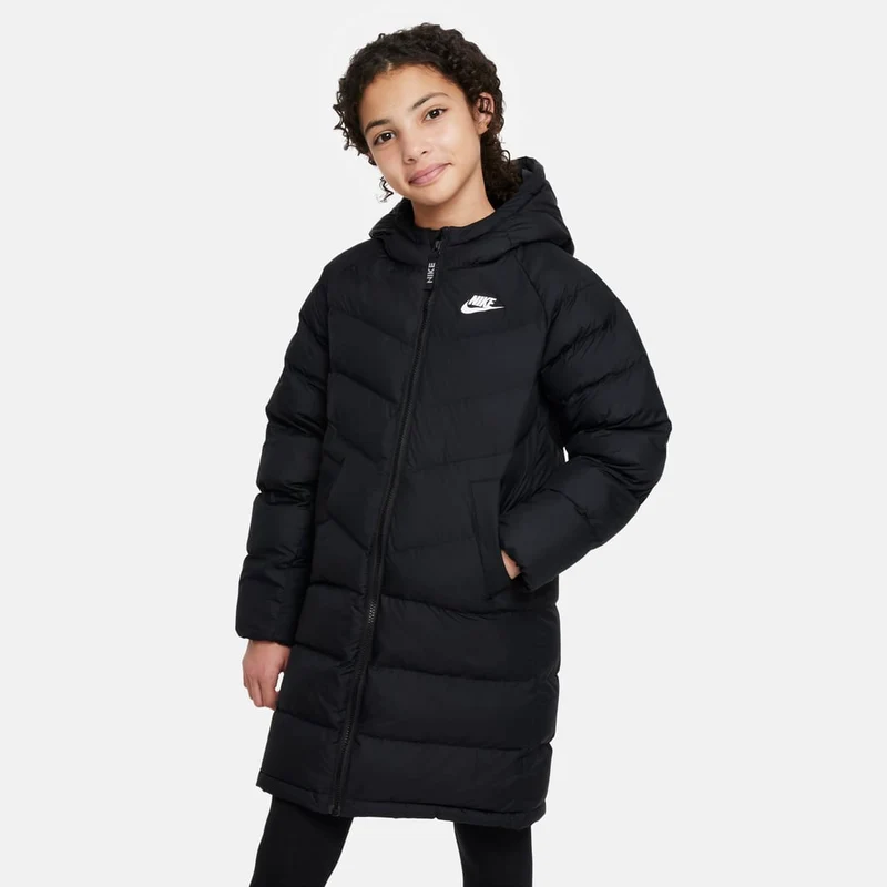 Nike Parka à capuche et garnissage synthétique pour Enfant p
