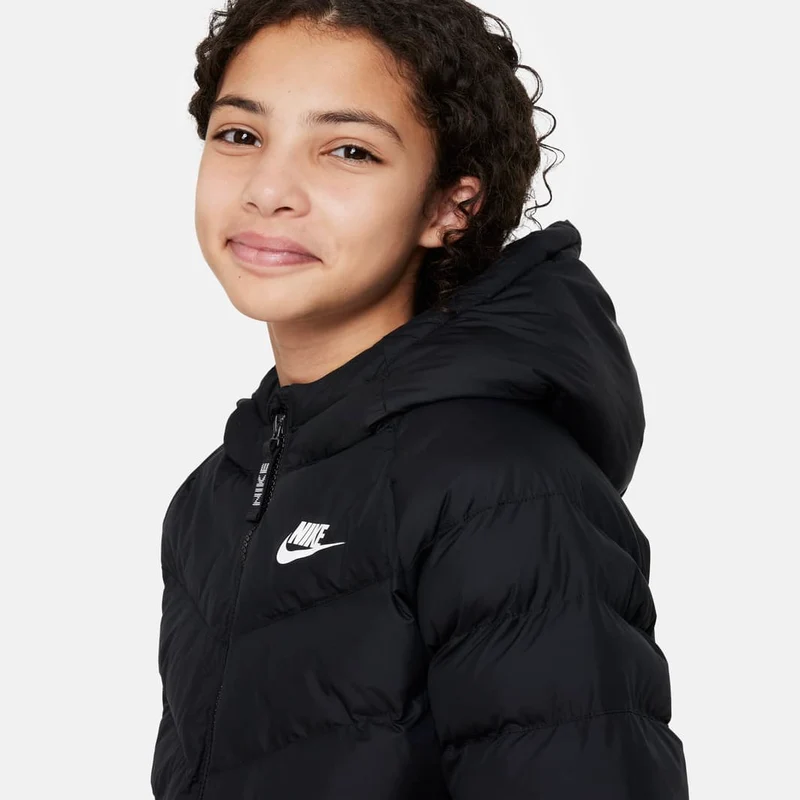 Nike Parka à capuche et garnissage synthétique pour Enfant p
