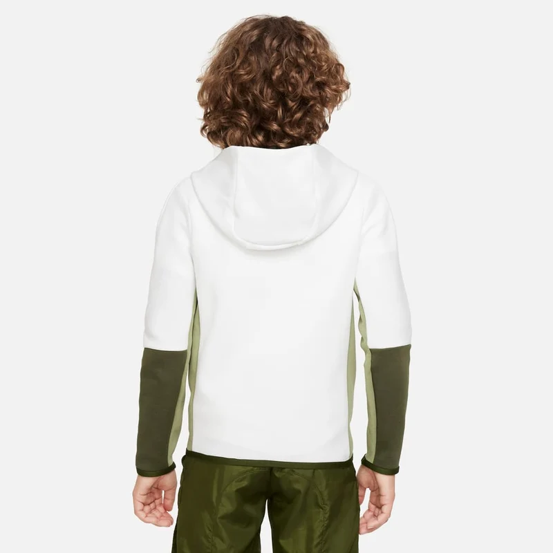 Sweat à Capuche (8-15 Ans) Nike Sportswear Tech Polaire Enfant plus Agé Entièrement zippé