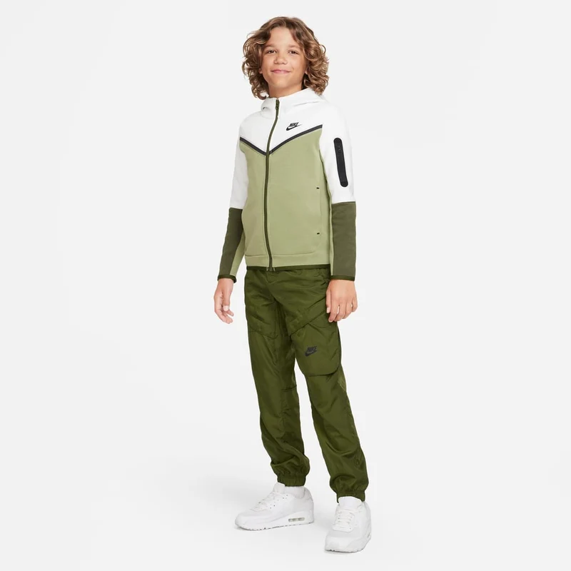 Sweat à Capuche (8-15 Ans) Nike Sportswear Tech Polaire Enfant plus Agé Entièrement zippé