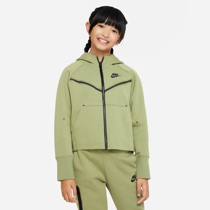 Sweat à Capuche Entièrement Zippé Nike Sportswear Enfants plus âgés Tech Fleece (8-15 ans)