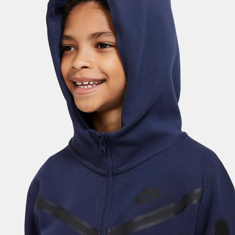 Nike Sportswear Older Kids Tech Fleece Full-Zip Hoodie (8-15Y)