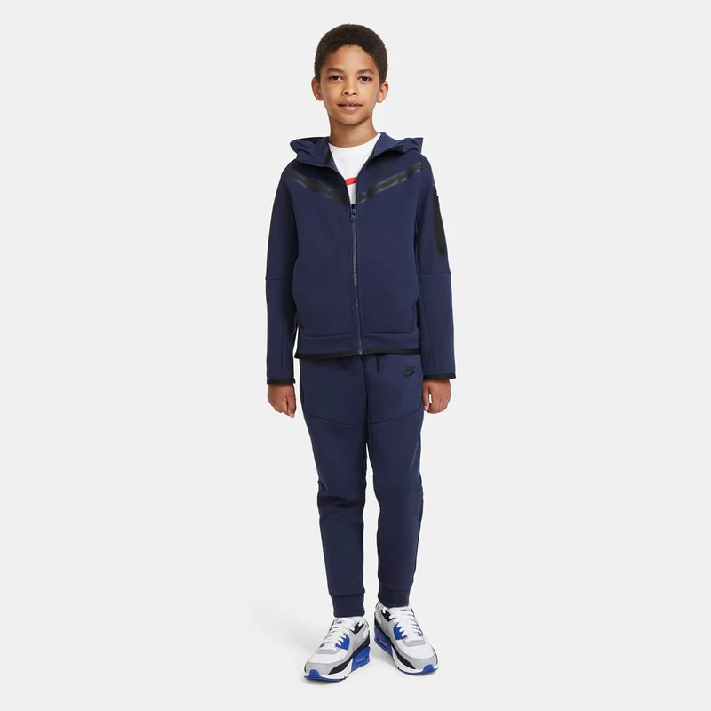 Nike Sportswear Older Kids Tech Fleece Full-Zip Hoodie (8-15Y)