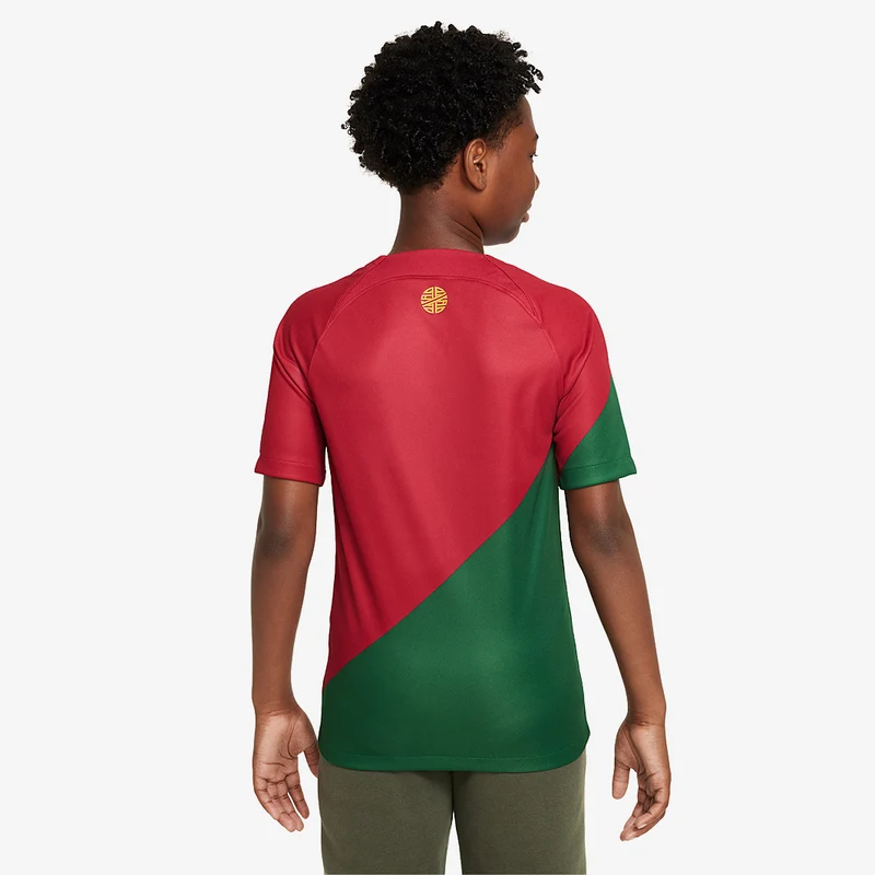 Maillot Domicile Nike Portugal Enfant 22/23 Dri-Fit SS