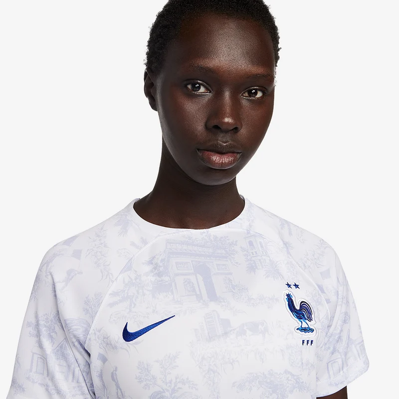 Maillot Extérieur Nike France Femme 22/23 Dri-Fit Stadium SS