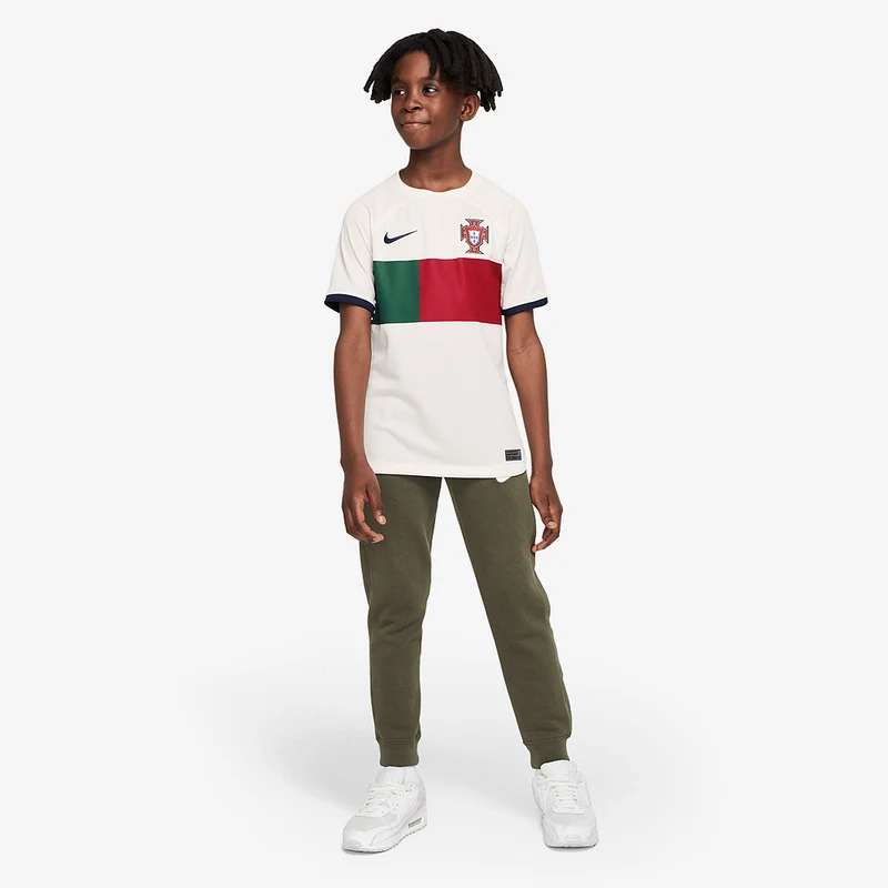 Maillot Extérieur Nike Portugal Enfant 22/23 Dri-Fit SS