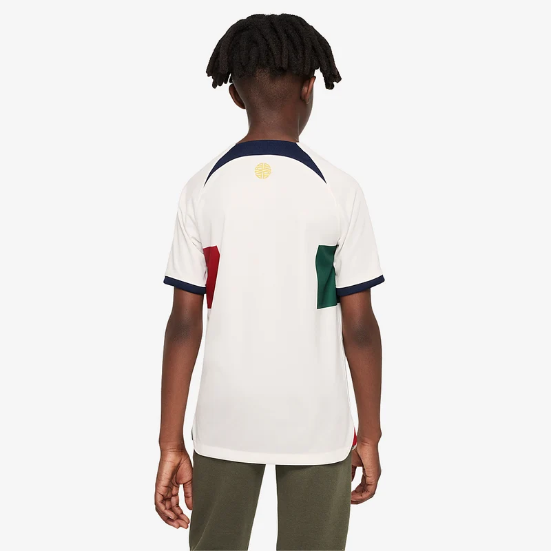Maillot Extérieur Nike Portugal Enfant 22/23 Dri-Fit SS