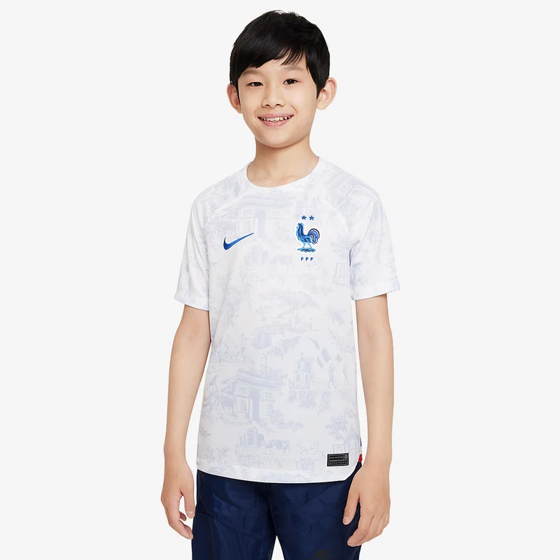 Maillot Extérieur Nike France Enfant 22/23 Dri-Fit SS
