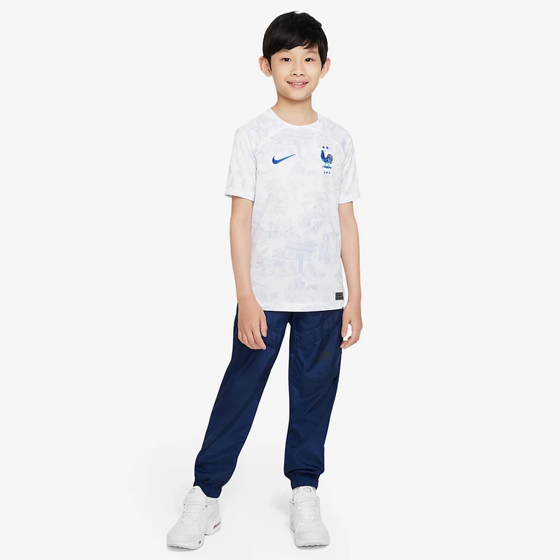Maillot Extérieur Nike France Enfant 22/23 Dri-Fit SS