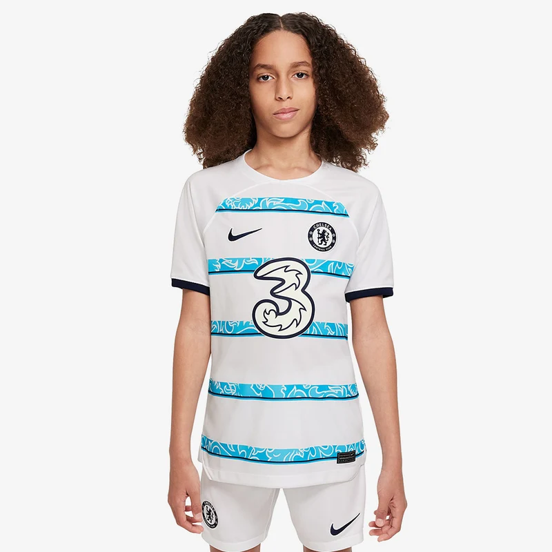 Maillot Extérieur Nike Chelsea FC Enfant 22/23 Dri-Fit SS