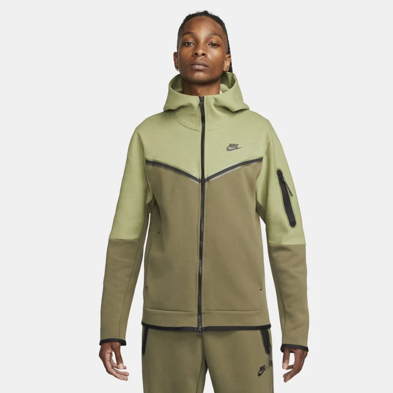 Sweat à Capuche Nike Sportswear Tech Fleece Fermeture Éclair Entière
