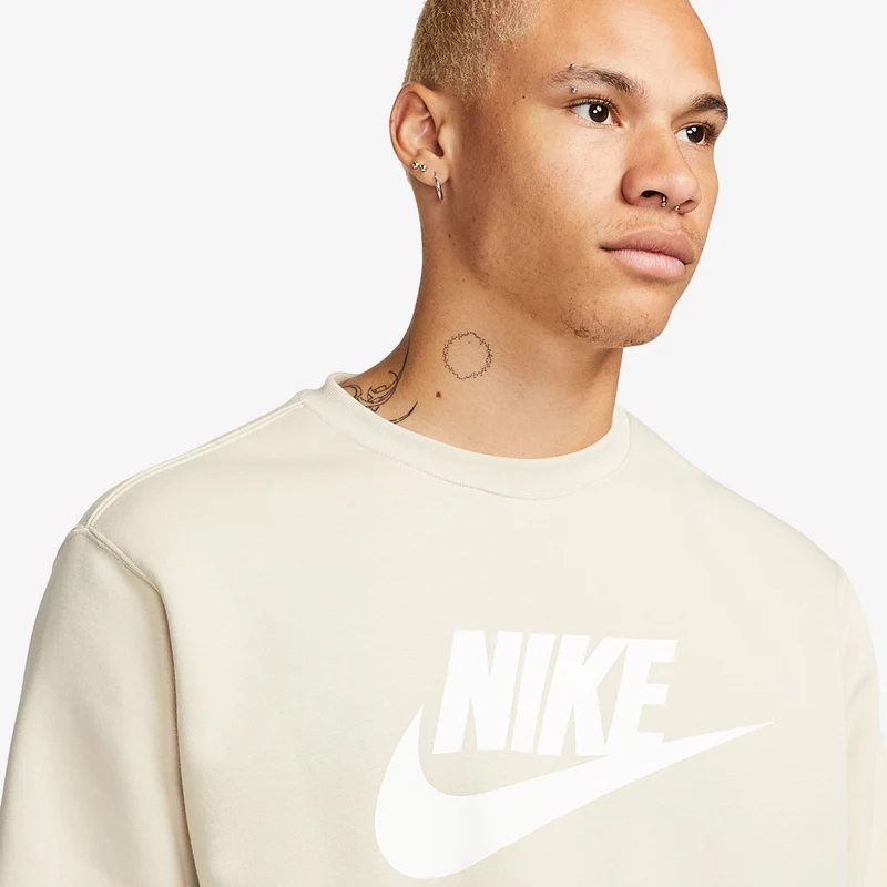 Sweat Nike Sportswear Club Fleece Brushed Back Graphic Crew