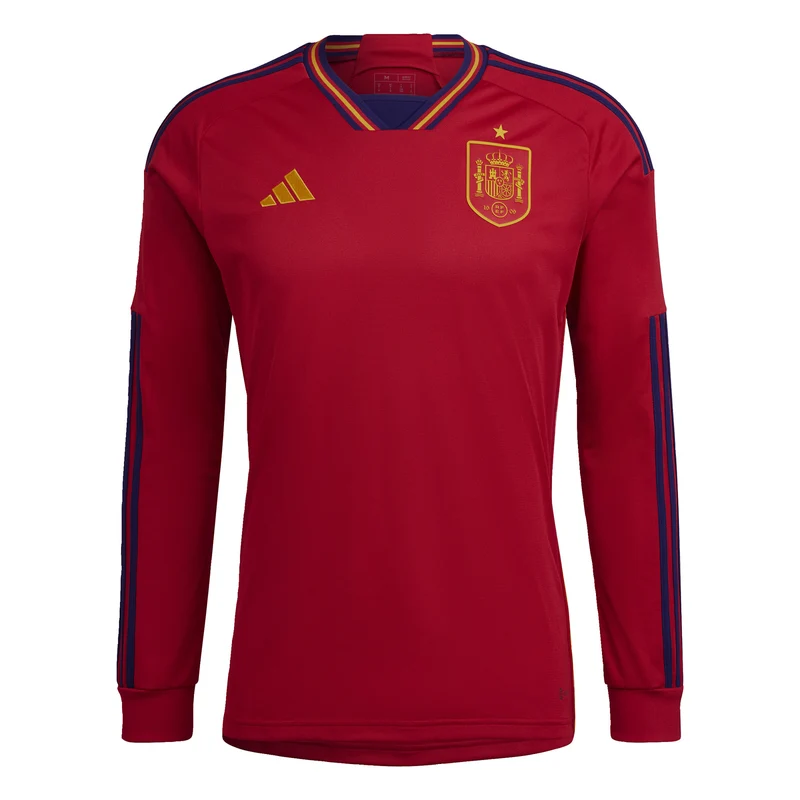 adidas Spain 2022 LS Home Shirt