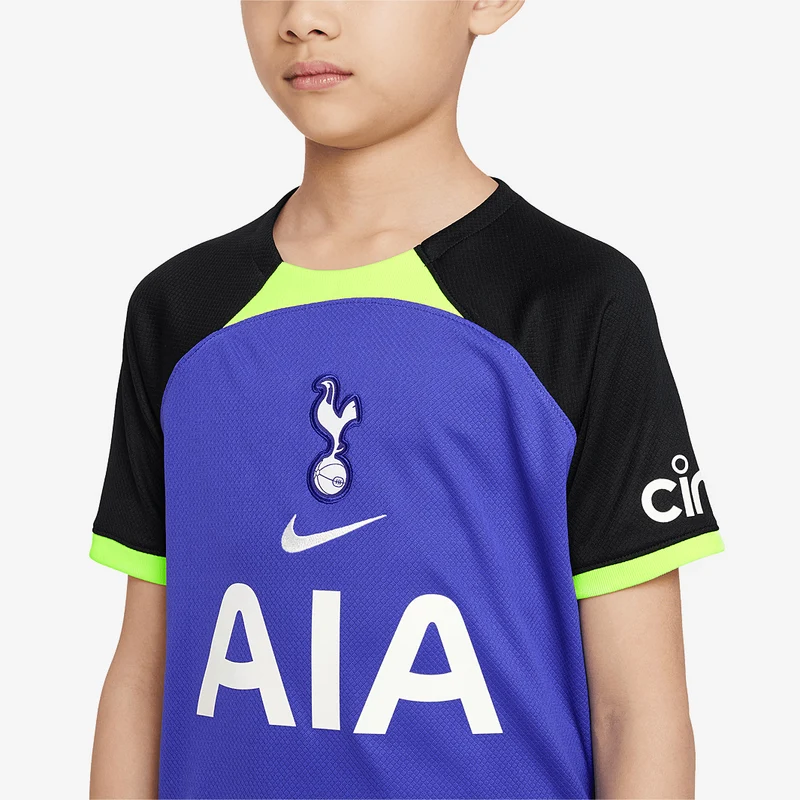 Nike Tottenham Hotspur 22/23 Kids Dri-Fit Stadium SS Away Shirt