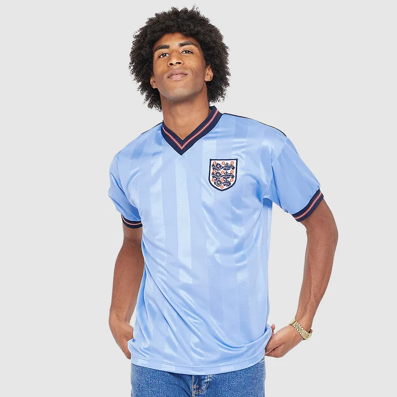 Score Draw England 1986 World Cup Third Shirt