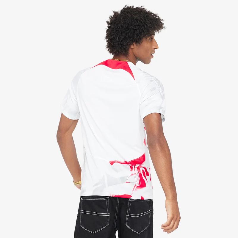 Maillot Manches Courtes Nike RB Leipzig 22/23 Domicile Stadium Blanc/Rouge Global/Rouge Global