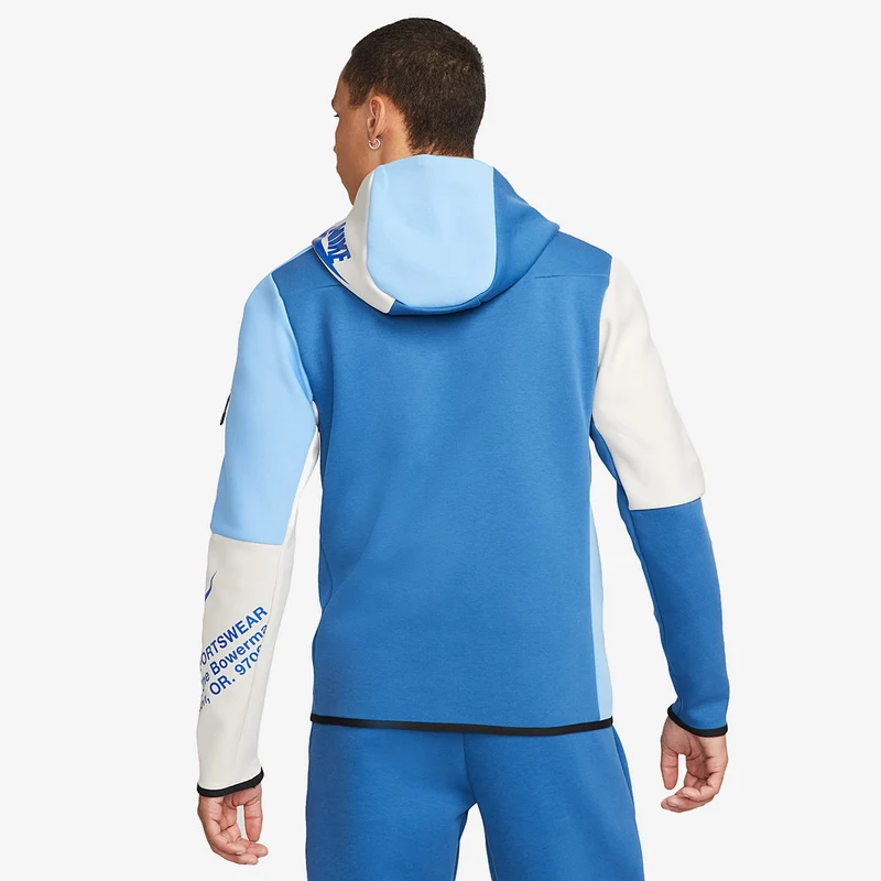 Sweat à Capuche Nike Sportswear Tech Fleece Graphic Fermeture Éclair Entière