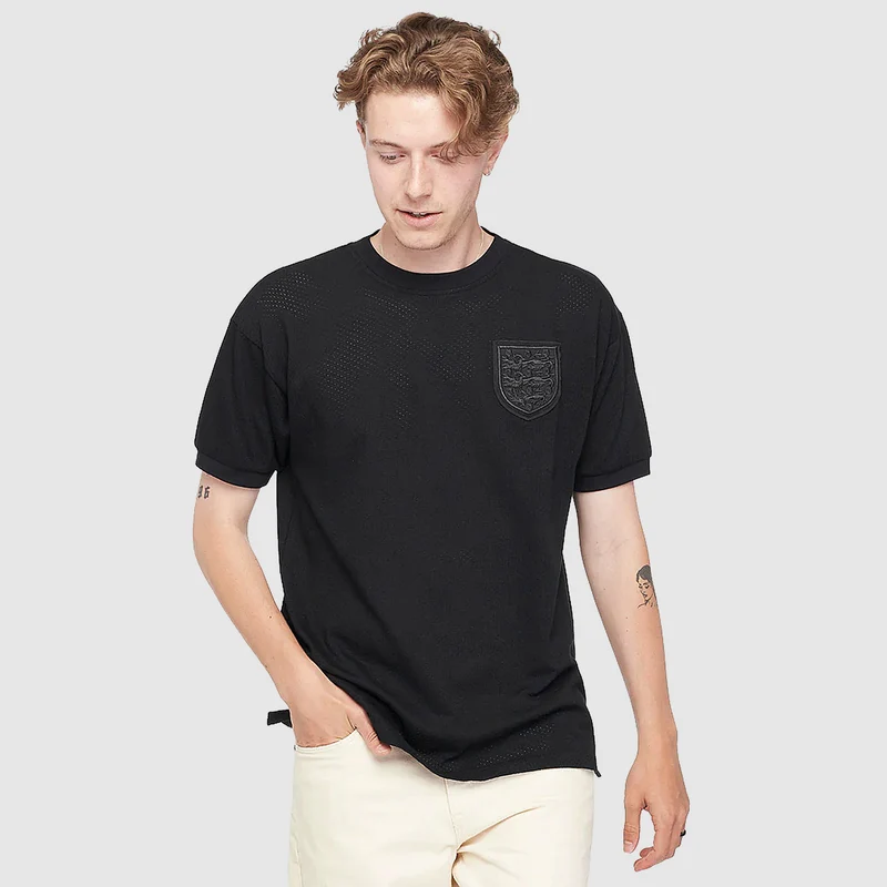 Score Draw England 1970 Blackout Short Sleeve Shirt