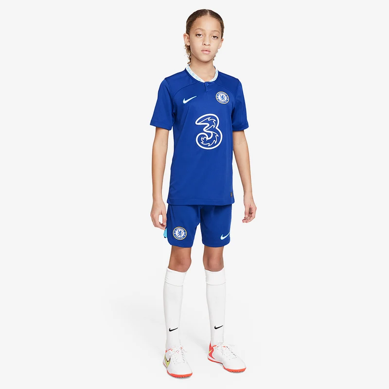 Maillot Manches Courtes Nike Enfant Chelsea 22/23 Domicile Stadium