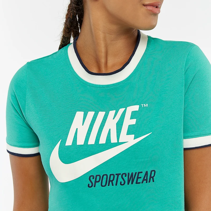 Nike Sportswear Womens Top Crop Rib Archive