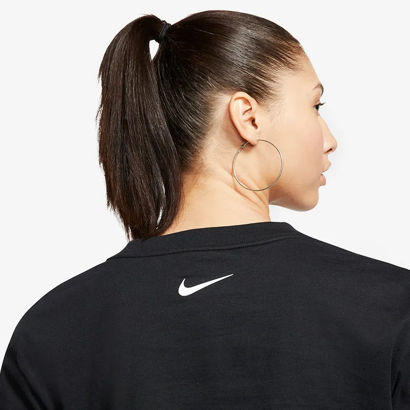 Nike Womens Sportswear Top LS Crop