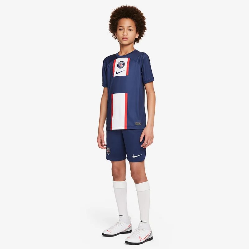 Maillot Manches Courtes Nike Enfant Paris Saint-Germain 22/23 Domicile Stadium