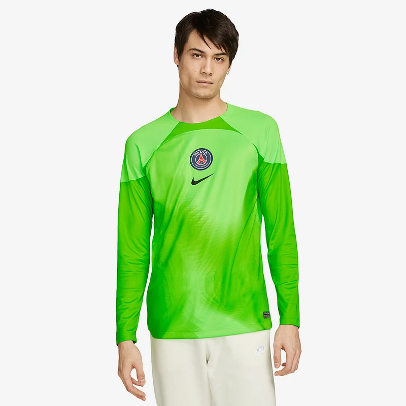 Maillot Manches Longues Nike Paris Saint-Germain 22/23 Domicile Gardien de But Stadium