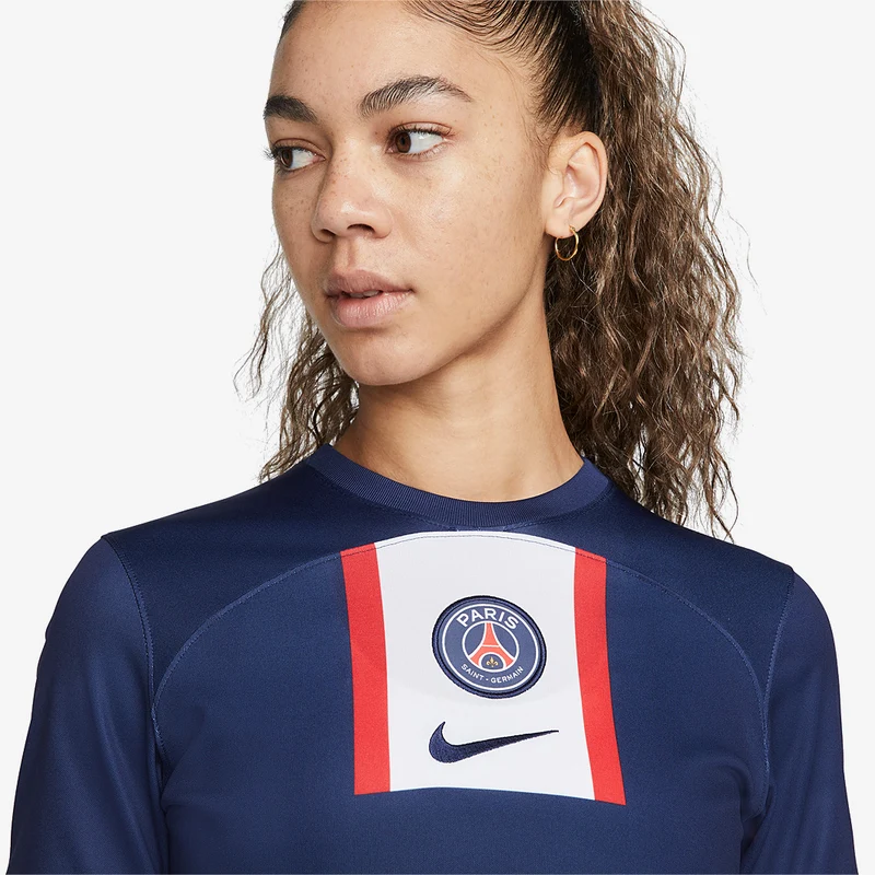 Maillot Manches Courtes Nike Femme Paris Saint-Germain 22/23 Domicile Stadium