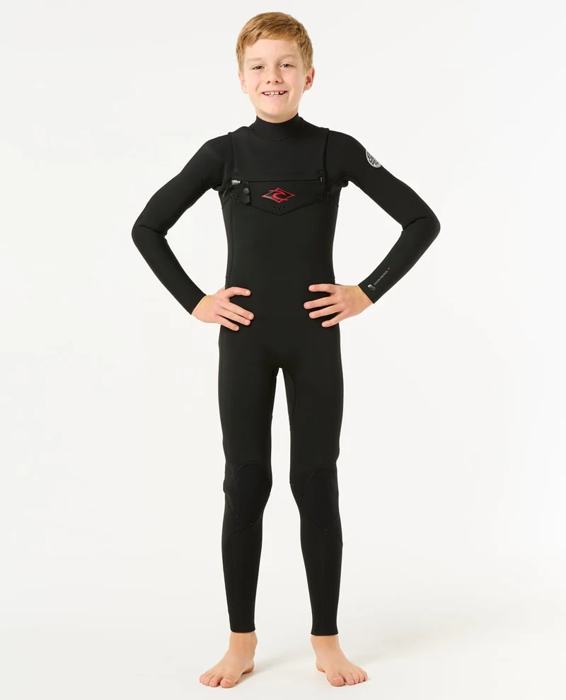 Kids Dawn Patrol 3/2 Chest Zip Steamer