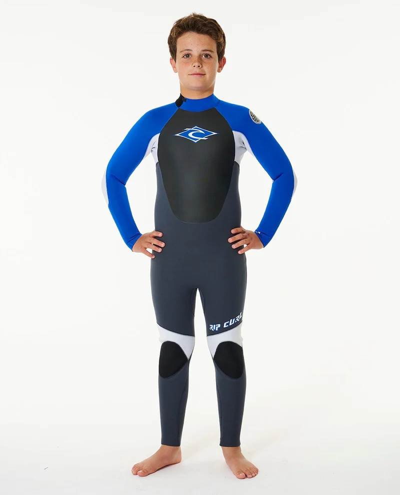 Kids Omega 4/3 Back Zip Wetsuit Steamer
