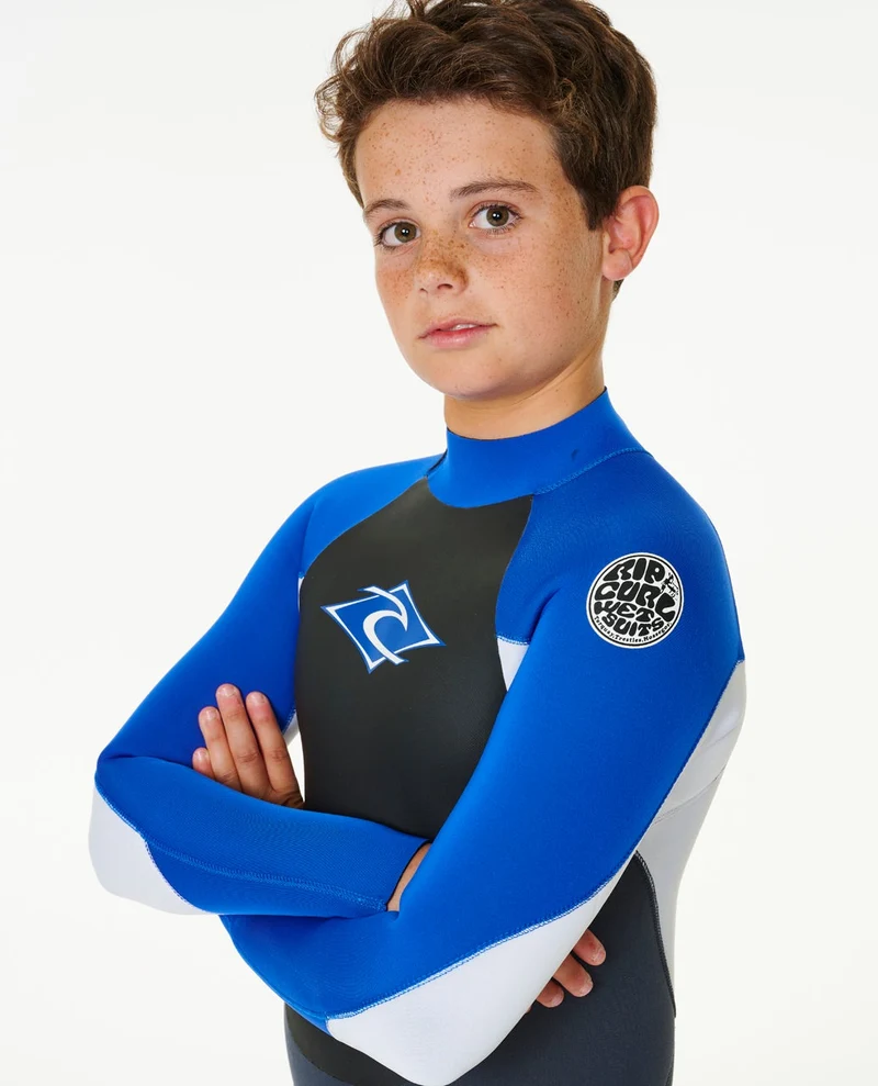 Kids Omega 4/3 Back Zip Wetsuit Steamer