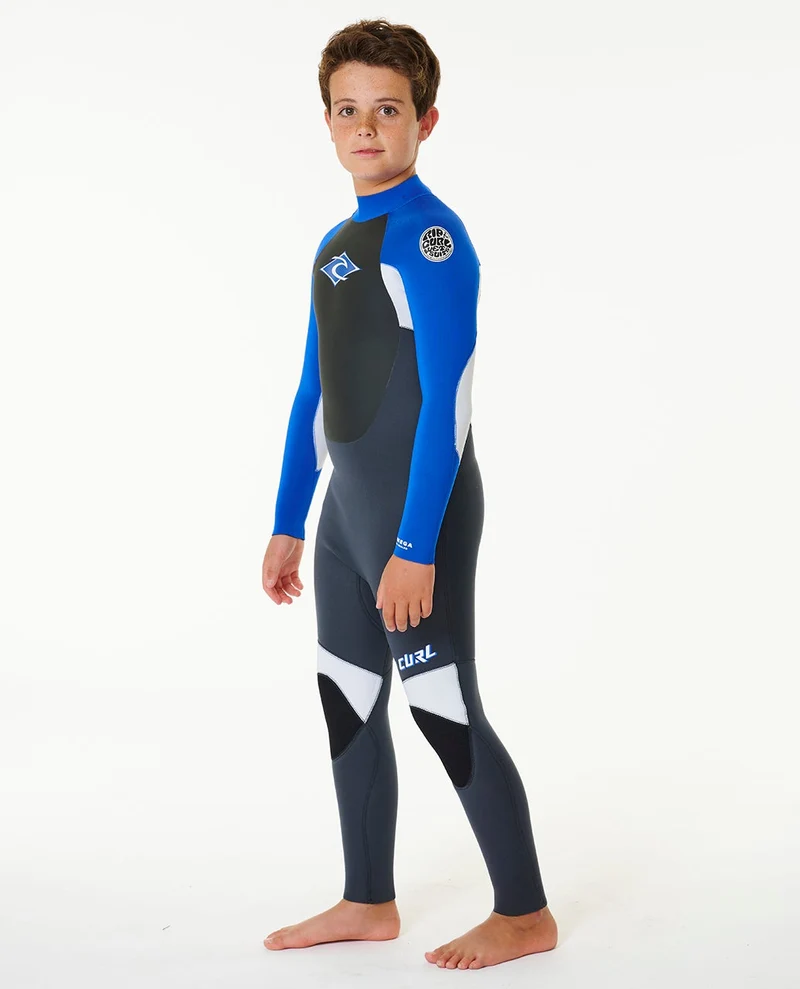 Kids Omega 3/2 Back Zip Wetsuit Steamer
