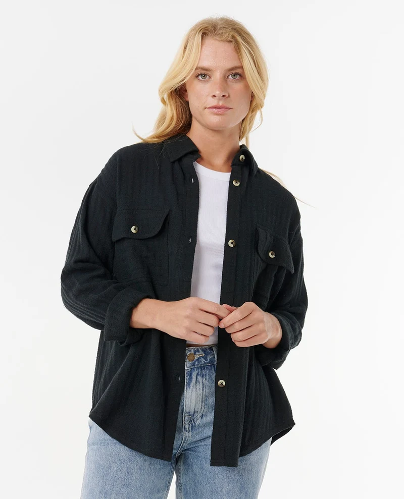 Oceanic Textured Shacket