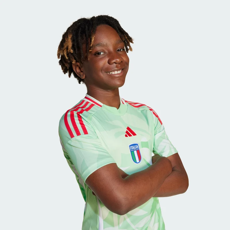 adidas Kids Maillot Extérieur Italie 25 (Équipe féminine) En