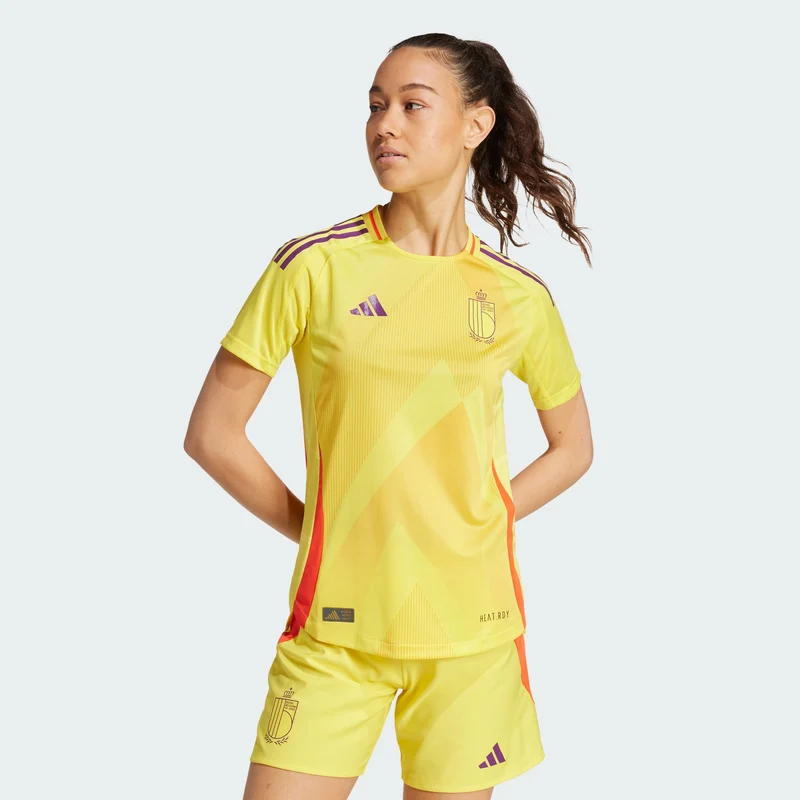 adidas Women Maillot Extérieur Belgique 25 (Équipe féminine)