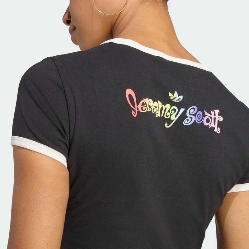 adidas Originals Womens x Jeremy Scott Graphic Slim Tee