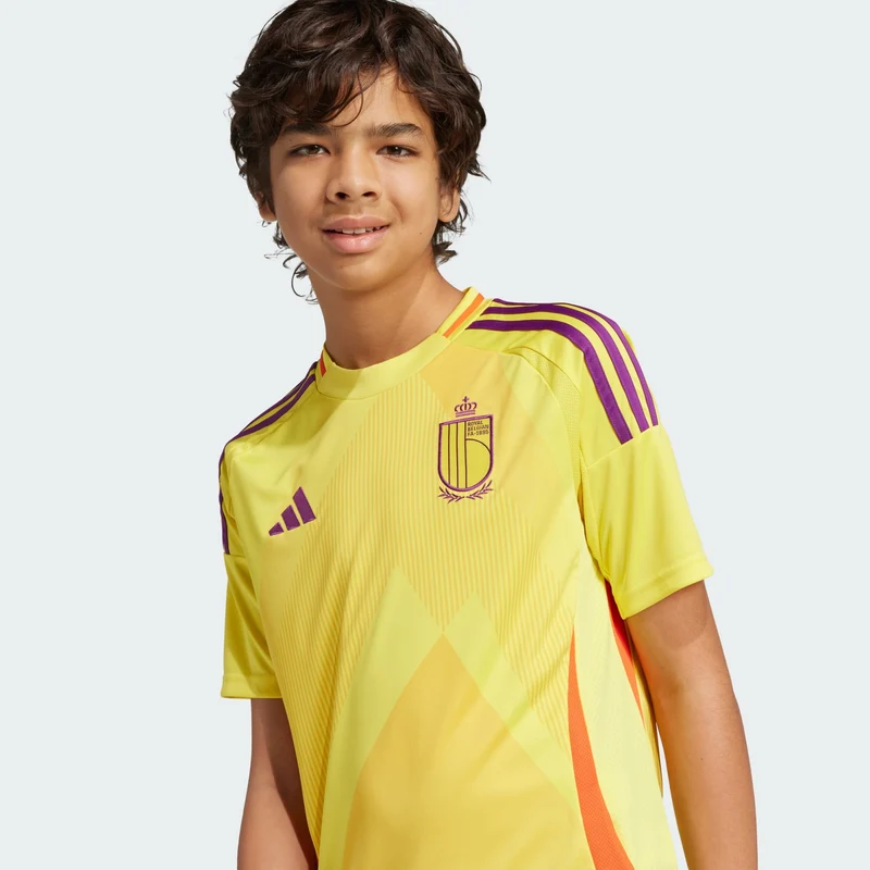 adidas Kids Maillot Extérieur Belgique 25 (Équipe féminine)