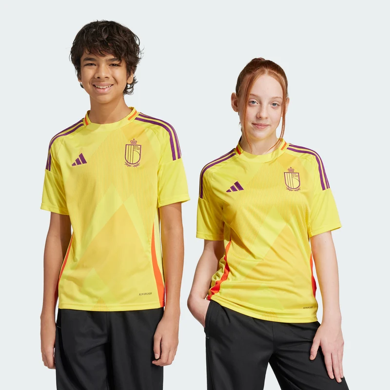 adidas Kids Maillot Extérieur Belgique 25 (Équipe féminine)