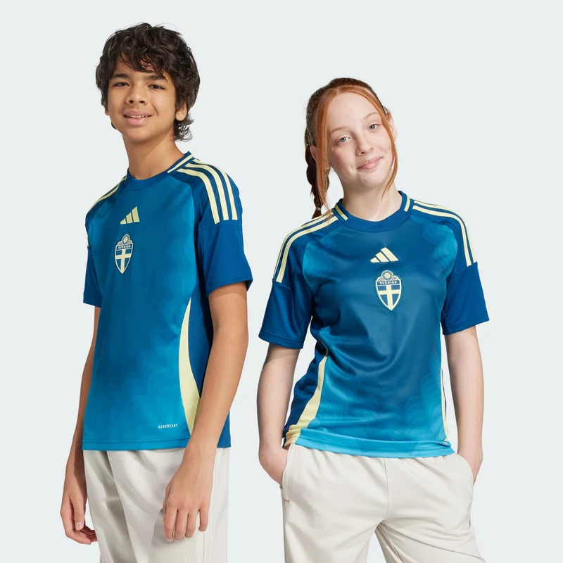adidas Kids Maillot Extérieur Suède 25 (Équipe féminine) Enf