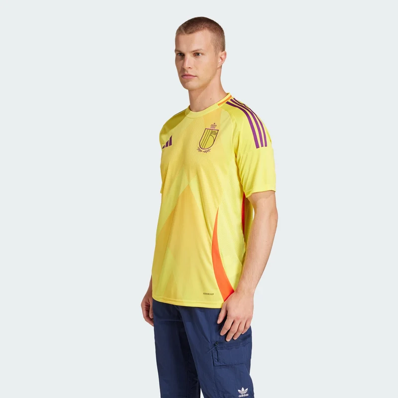 adidas Men Maillot Extérieur Belgique 25 (Équipe féminine)