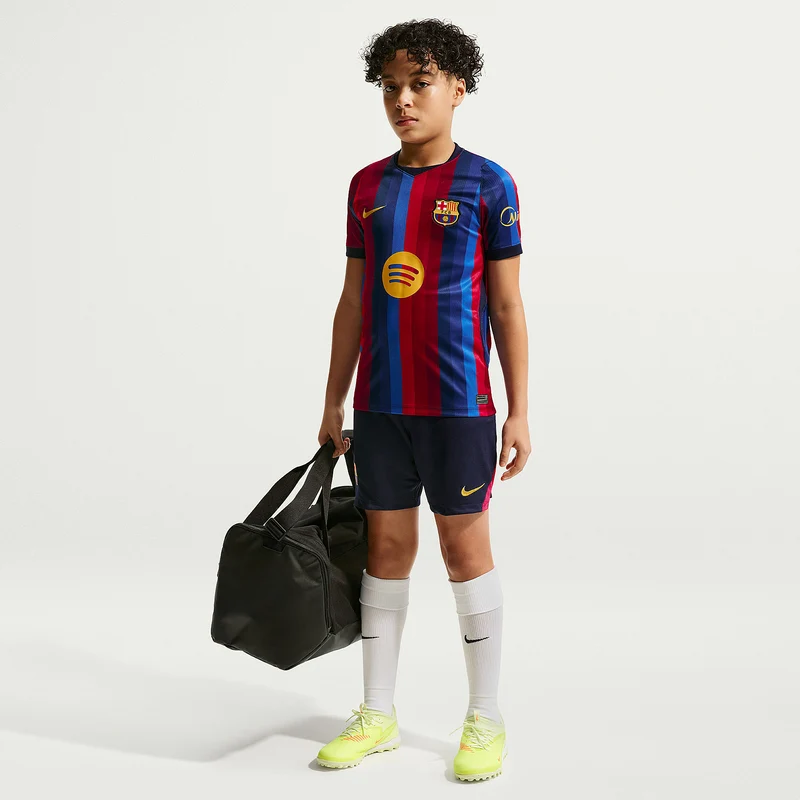 Maillot Domicile Nike FC Barcelone 26/27 Dri-FIT Stadium pour Enfant