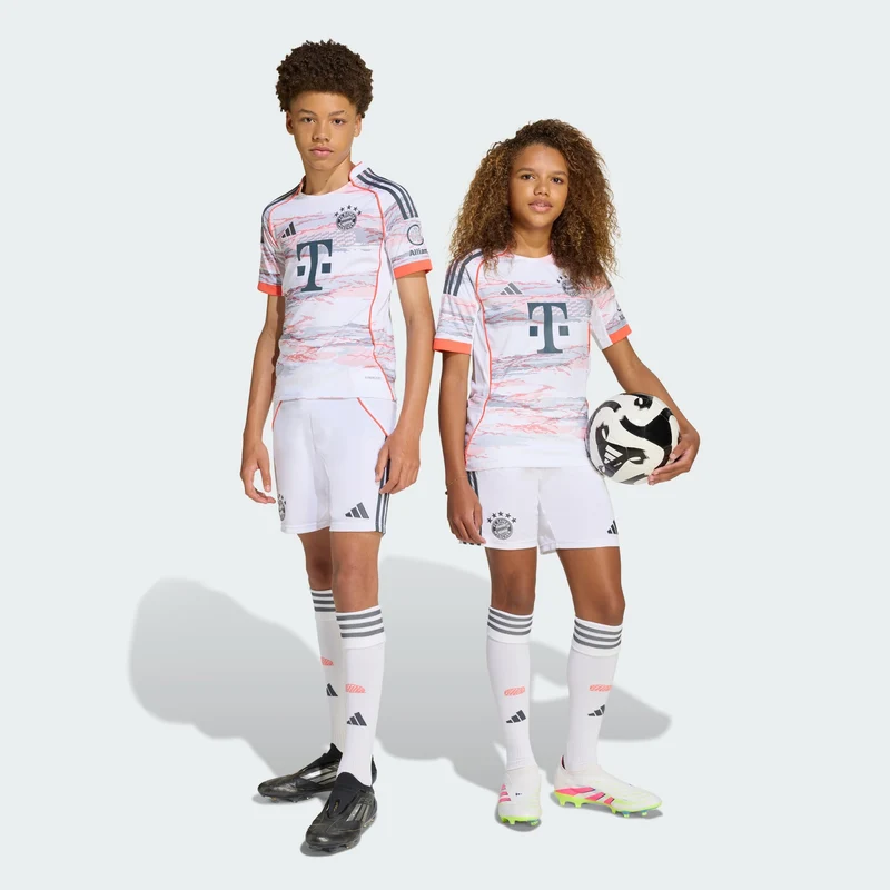 adidas Kids Short extérieur FC Bayern 25/26 Enfants