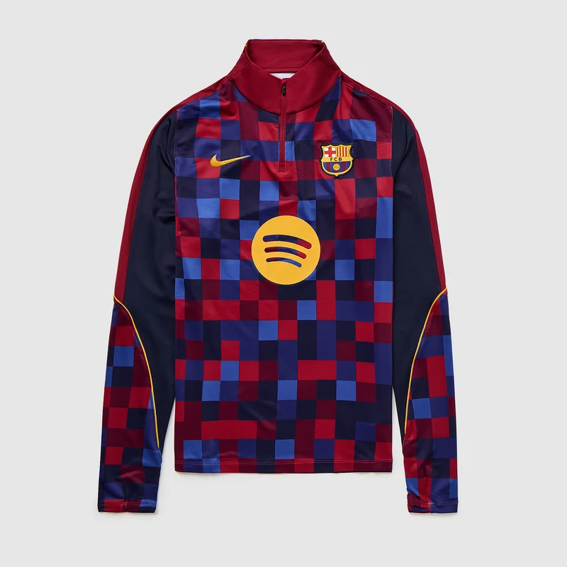 Haut Drill Domicile Nike FC Barcelone 26/27 Dri-FIT Strike Pre-Match