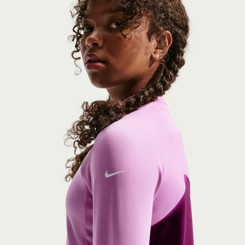Nike Pro Older Kids Dri-FIT Half Zip Hoodie (8-15Y)