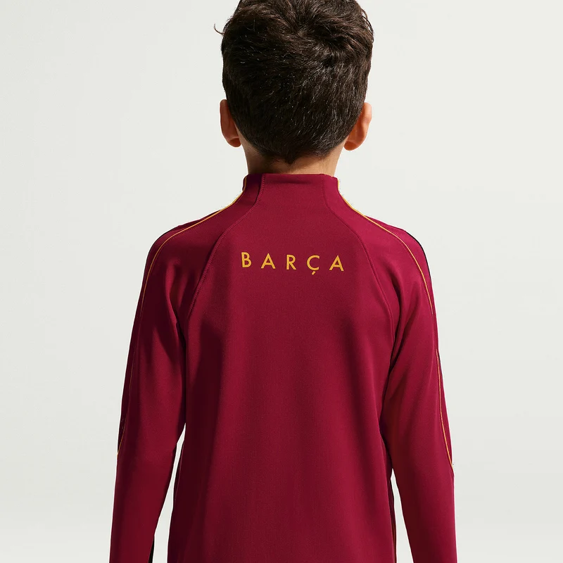Haut Drill Nike FC Barcelone 26/27 Dri-FIT Strike pour Enfant